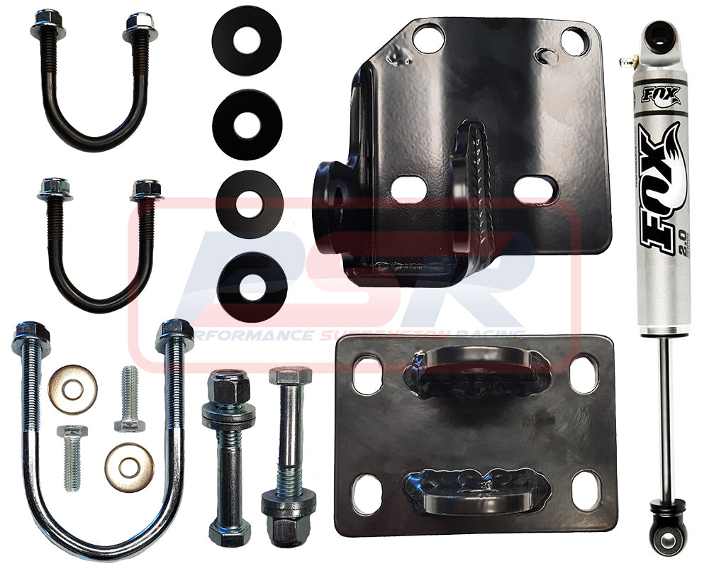 Nissan Patrol GQ-GU FOX 10" Steering Damper & High Clearance Bracket Kit