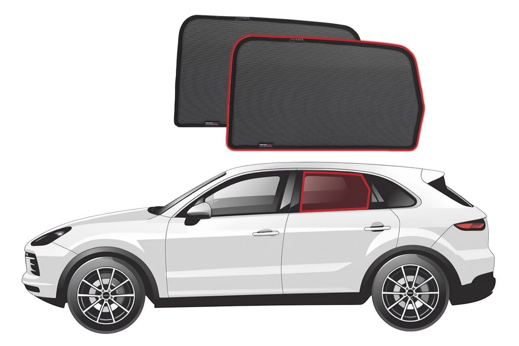 Porsche Cayenne 2nd Generation Car Rear Window Shades (2010-2017)*