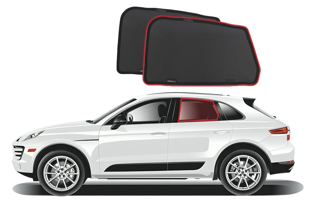 Porsche Macan 1st Generation Car Rear Window Shades (95B; 2014-Present)*