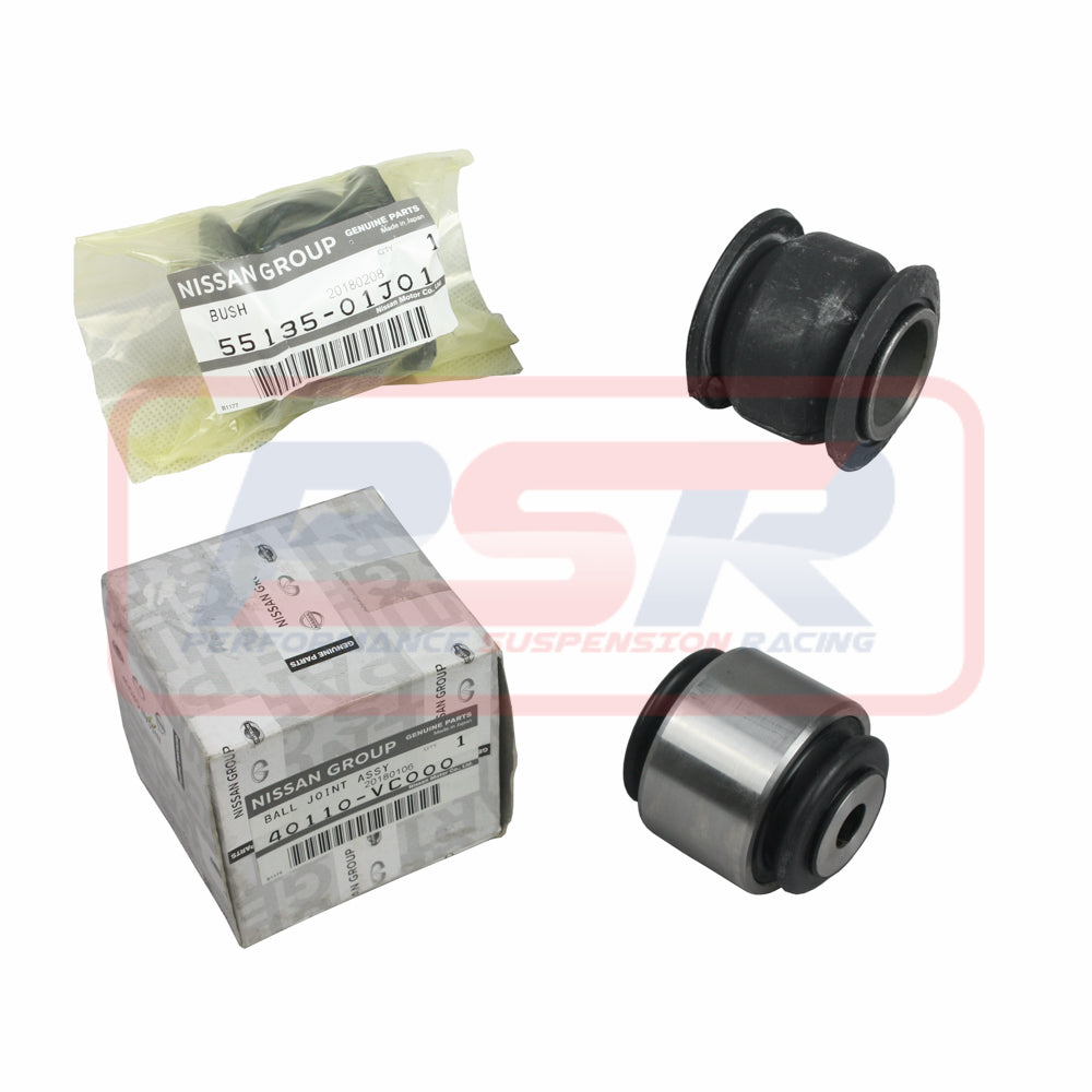 Genuine Nissan Patrol GU2-On Rubber Panhard Bar Bush Set (Wagon only)