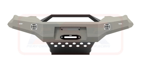 Holden Colorado RG1 Ambush Satin Black Sheet Metal Hoop Bar, Pre-Runner Infill (2" Body Lift), Standard Silver Fairlead
