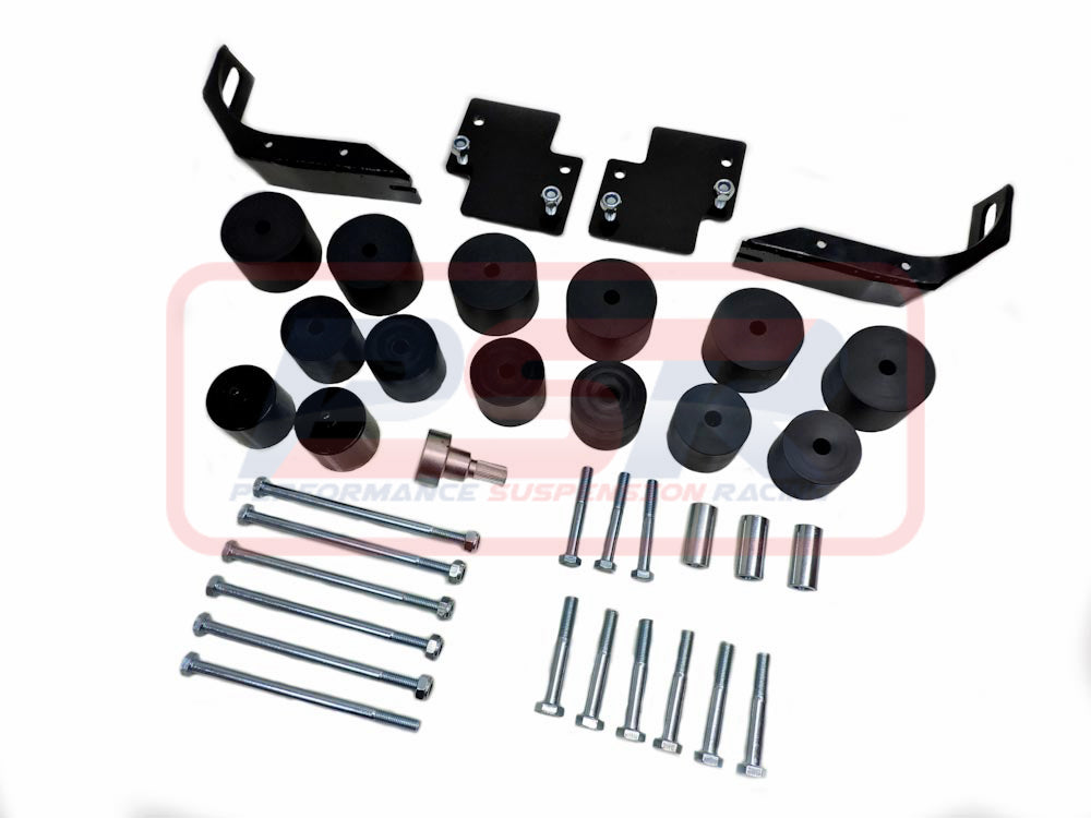 Isuzu D-MAX (Strut Front) 2" Body Lift Dual Cab (WITH TUB)