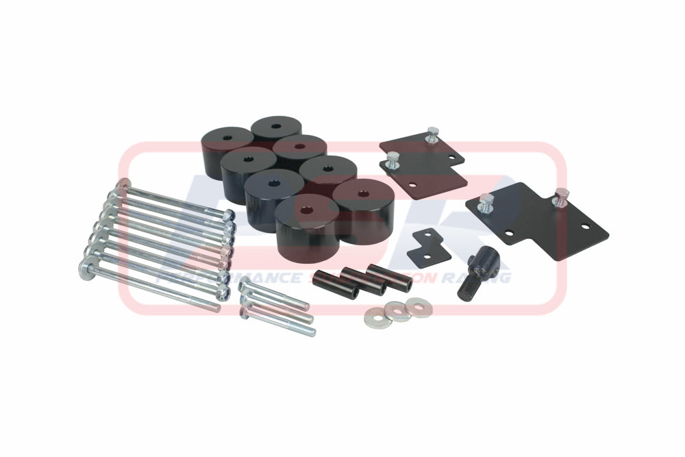 Isuzu D-MAX (Strut Front) 1" Body Lift Single / Extra Cab (WITH TRAY)