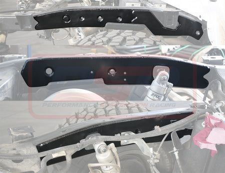 Isuzu D-Max (Strut Front) Weld On Chassis Brace Kit (6 Plates)(Dual Cab)