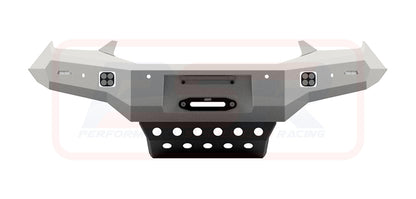 Isuzu D-MAX 3 21-24 Ambush Customer Painted Hoopless Bar, Pre-Runner Infill (2" Body Lift), Slimline Silver Fairlead, Sensors