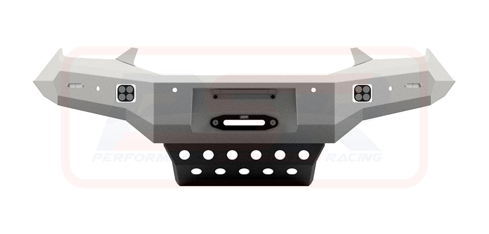 Isuzu D-MAX 3 21-24 Ambush Customer Painted Hoopless Bar, Pre-Runner Infill (1" Body Lift), Splash Guards, Standard Black Fairlead