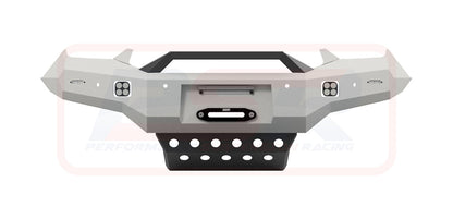 Isuzu D-MAX 3 21-24 Ambush Satin Black Sheet Metal Hoop Bar, Pre-Runner Infill (1" Body Lift), Slimline Silver Fairlead