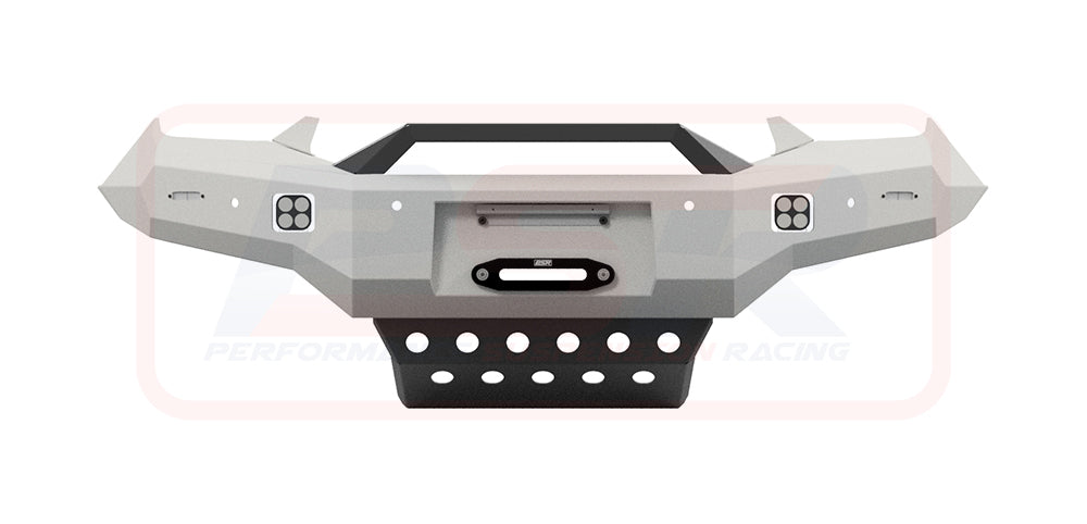 Isuzu D-MAX 3 21-24 Ambush Customer Painted Sheet Metal Hoop Bar, Pre-Runner Infill (2" Body Lift), Standard Silver Fairlead