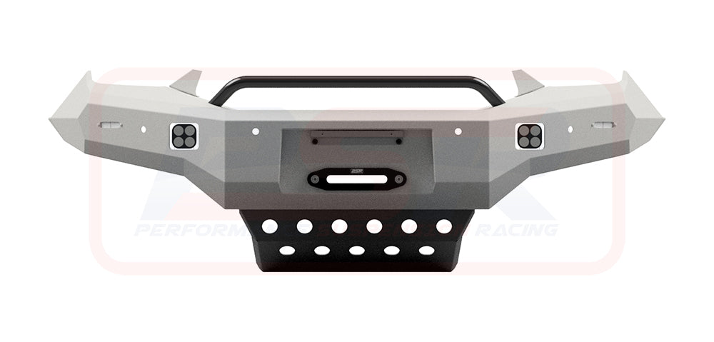 Isuzu D-MAX 3 21-24 Ambush Customer Painted Low Single Hoop Bar, Pre-Runner Infill (1" Body Lift), Splash Guards, Slimline Black Fairlead