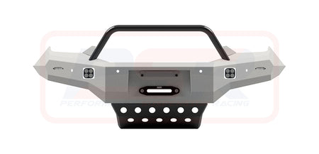 Isuzu D-MAX 3 21-24 Ambush Customer Painted Single Hoop Bar, Pre-Runner Infill (No Body Lift), Standard Silver Fairlead