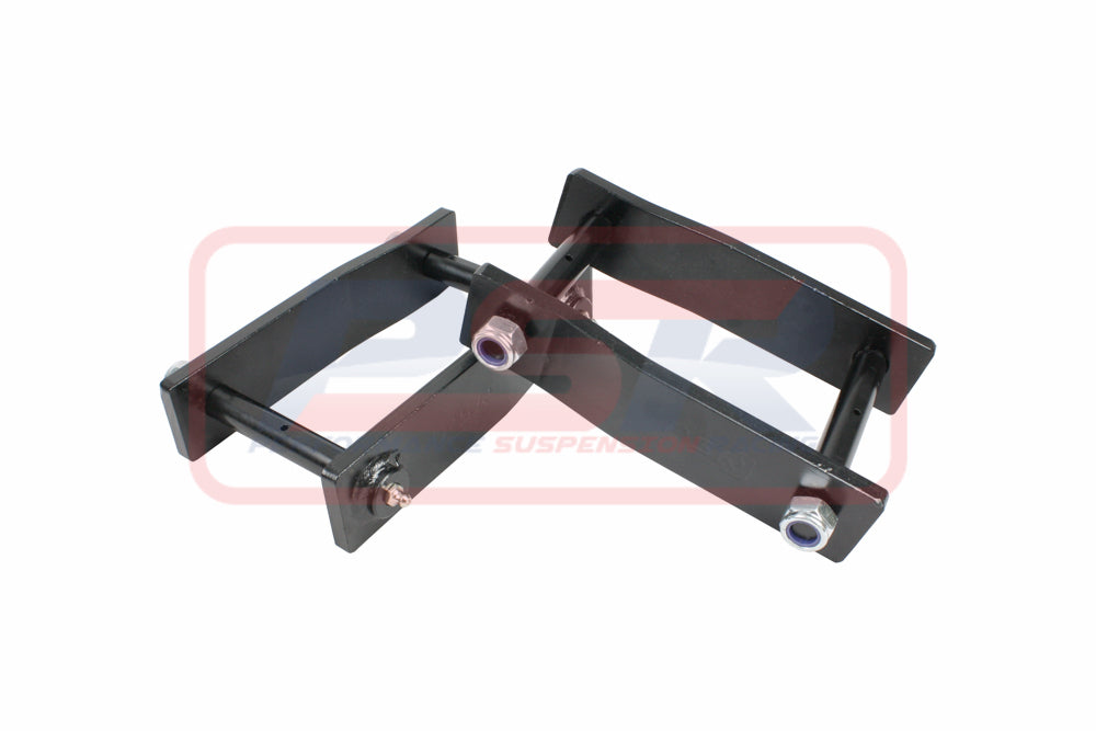 Toyota Landcruiser 76/78/79 Extended Shackles 1" (110mm standard length)