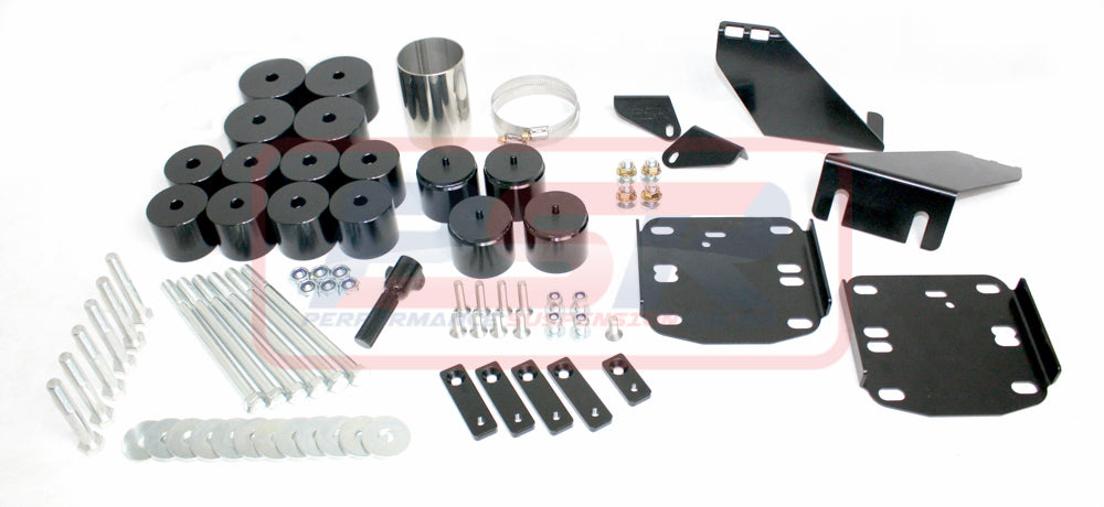 Toyota Hilux N80 16-on 2" Body Lift Kit (Dual Cab with Tub)
