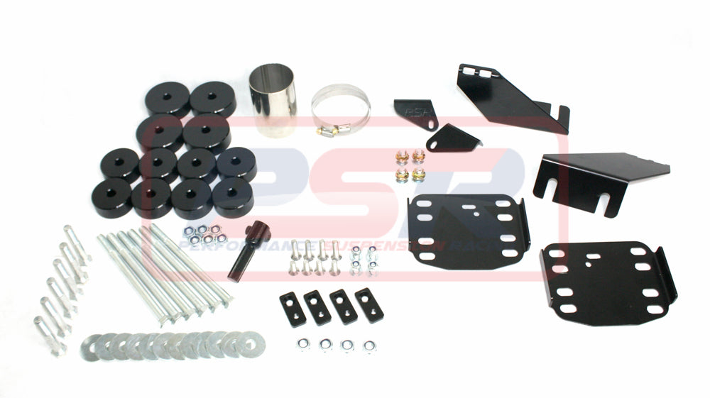 Toyota Hilux N80 16-on 1" Body Lift Kit (Dual Cab with Tray)