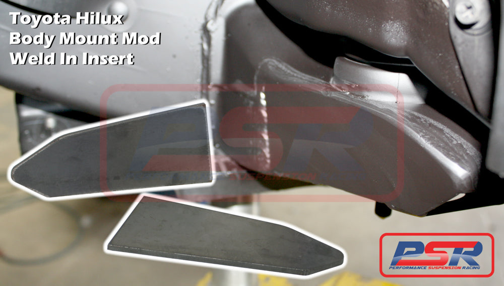 Toyota Hilux N70 05-15 Body Mount Mod Weld In Insert