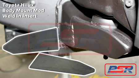 Toyota Hilux N70 05-15 Body Mount Mod Weld In Insert