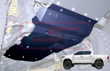 Toyota Hilux N80 16-on Front Bash Guard (Suits ALL Diff drops)
