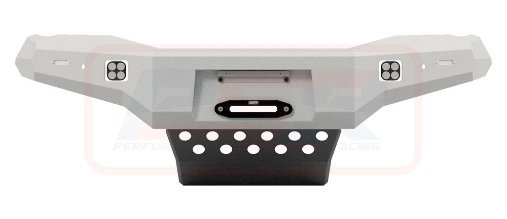 Toyota Hilux N80 MK4 2024-On Ambush Colour Coded Hoopless Bar, Pre-Runner Infill (No Body Lift), Splash Guards, Standard Black Fairlead