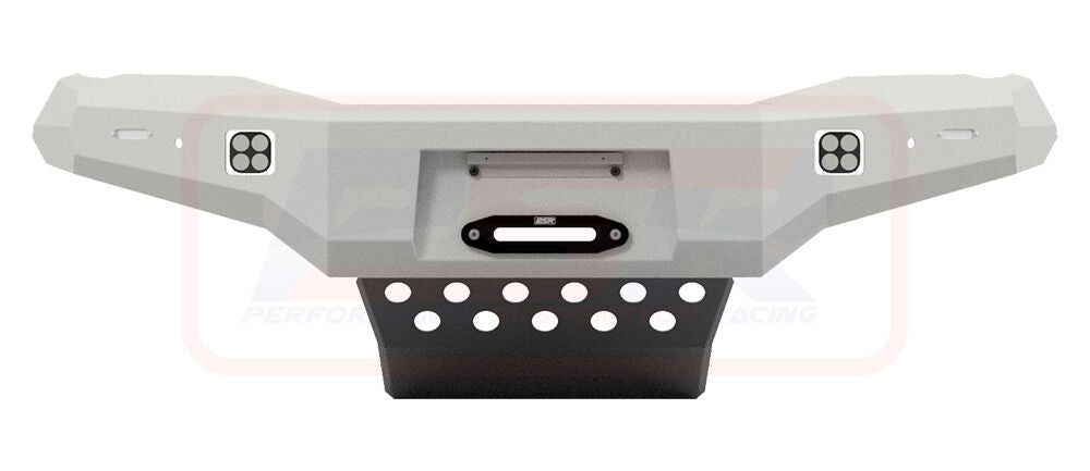 Toyota Hilux N80 MK3 5/20-On Ambush Satin Black Hoopless Bar, Pre-Runner Infill (1" Body Lift), Standard Silver Fairlead, Sensors, Camera