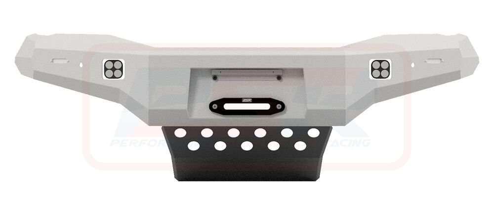 Toyota Hilux N80 MK3 5/20-On Ambush Satin Black Hoopless Bar, Infill (2" Body Lift), Splash Guards, Standard Silver Fairlead, Sensors, Camera