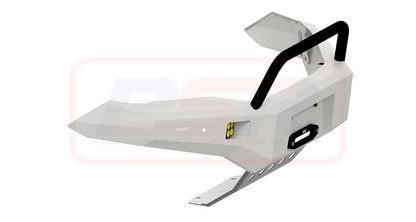 Hilux N80 MK3 5/20-On Ambush Customer Painted Low Single Hoop Bar, Infill (1" Body Lift), Splash Guards, Slimline Silver Fairlead, Sensors, Camera