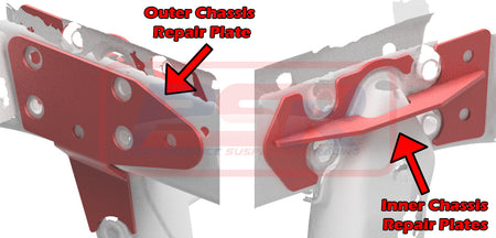 Toyota Landcruiser 80/105 Steering Box Mount Repair Kit