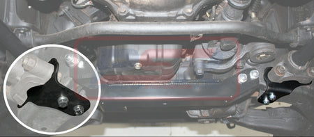 Toyota LandCruiser 100 Series Torsion Bar Strengthening Bracket Kit