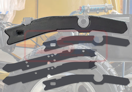 Toyota Landcruiser 70 Series Dual Cab DPF Chassis Brace (4 Plates)