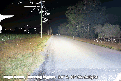 PSR Modulight LED Lightbar 48" - Silver Ring