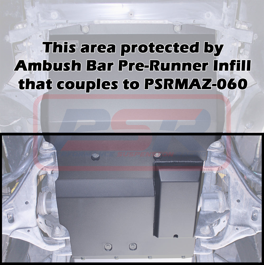 Mazda BT50 2 / PX 2 - 3 Ranger Front Bash Guard (Suits Pre Runner Infill)