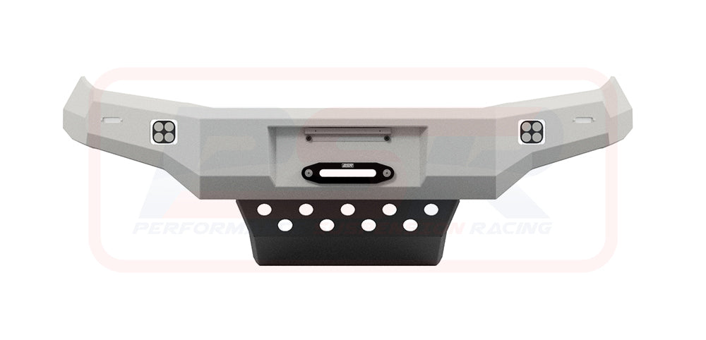 Mazda BT-50 TF 21-24 Ambush Satin Black Hoopless Bar, Pre-Runner Infill (2" Body Lift), Standard Black Fairlead