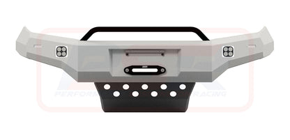 Mazda BT-50 TF 21-24 Ambush Satin Black Low Single Hoop Bar, Pre-Runner Infill (No Body Lift), Splash Guards, Standard Black Fairlead