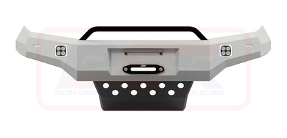 Mazda BT-50 TF 21-24 Ambush Satin Black Low Single Hoop Bar, Pre-Runner Infill (No Body Lift), Standard Black Fairlead, Sensors