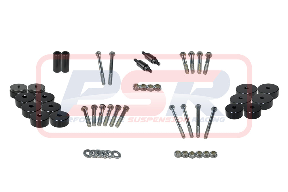 Mitsubishi MQ / MR Triton 1" Body Lift Kit (Dual Cab With Tub)