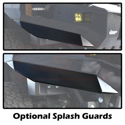 Mitsubishi MR Triton Ambush Satin Black Sheet Metal Hoop Bar, Pre-Runner Infill (No Body Lift), Slimline Silver Fairlead, Sensors, Camera