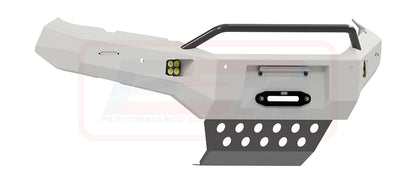 Mitsubishi MR Triton Ambush Satin Black Low Single Hoop Bar, Pre-Runner Infill (1" Body Lift), Standard Black Fairlead, Sensors, Camera