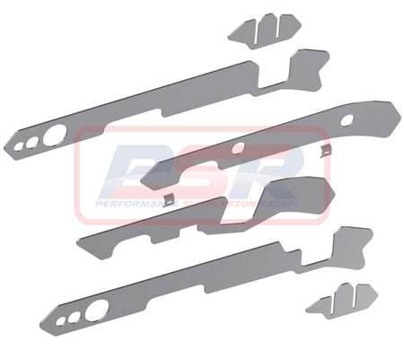 Nissan Navara D40 Weld On Chassis Brace Kit (Spanish Only, 6 Plates)