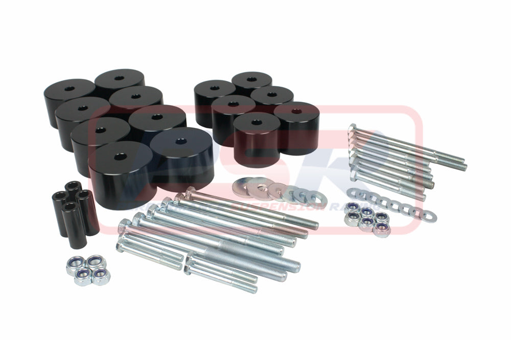 Nissan Navara D22 2" Body Lift Kit Dual Cab (with Tray)
