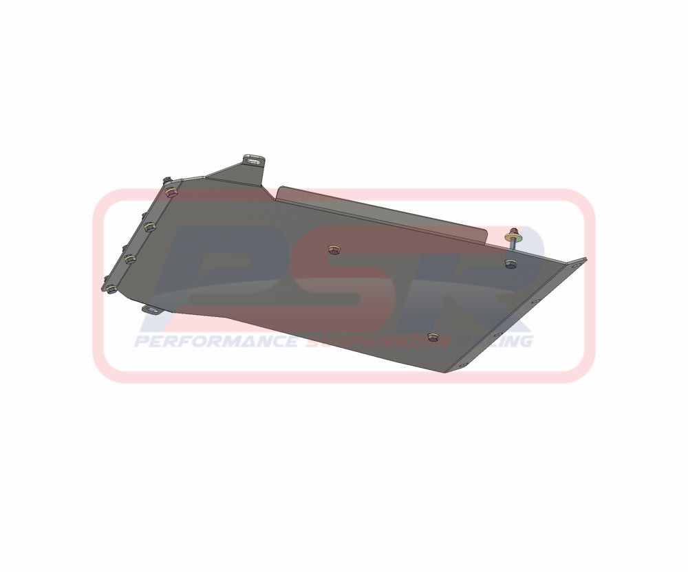 Nissan Navara NP300 Mid Bash Guard (Couples to ALL front PSR guards to rear Center Fuel Tank Support)