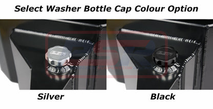 Nissan Navara NP300 4" Stainless Snorkel and Airbox (Powdercoated Finish) with Black Cap