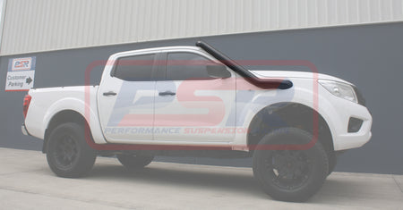 Nissan Navara NP300 4" Stainless Snorkel and Airbox (Powdercoated Finish)