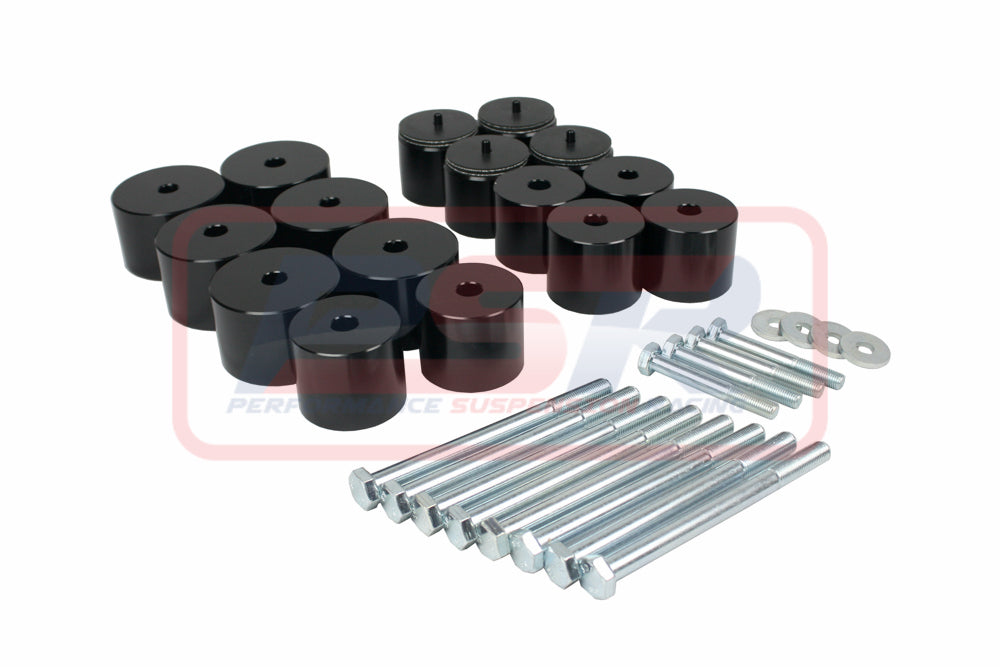 Nissan Navara D40 2" Body Lift Kit Dual Cab (With Tub)