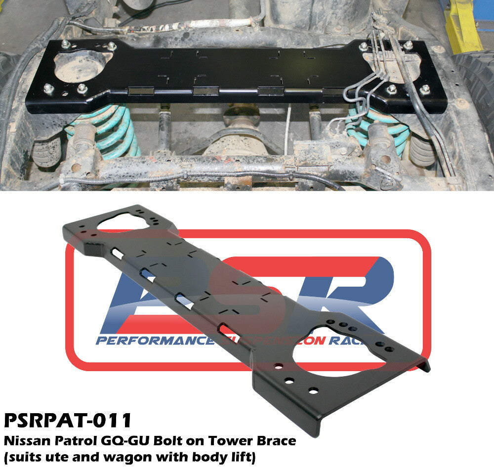 Nissan Patrol GQ-GU Bolt on Tower Brace (suits ute and wagon with body lift)