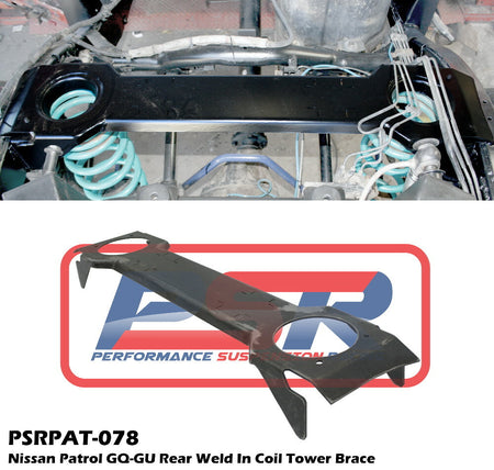 Nissan Patrol GQ-GU Rear Weld in coil tower brace