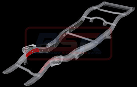 Nissan Patrol GQ-GU Chassis Side Weld On Engine Mount Plate (Chassis Plate Only of PSRPAT-086 kit)