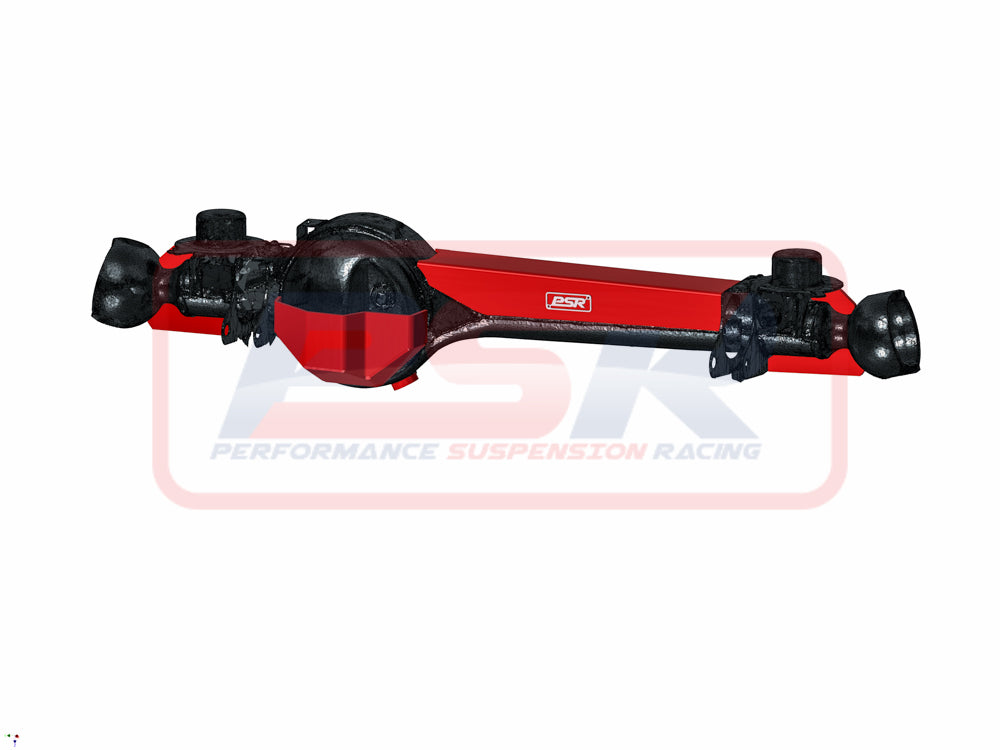Nissan Patrol GQ-GU Front Diff Brace and Center Guard Set (Complete weld on system)
