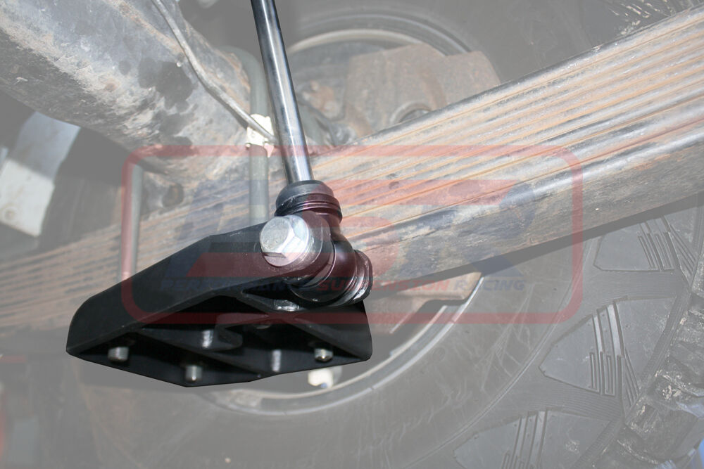 Nissan Patrol GQ-GU Leaf Spring Eye Conversion plate with Custom Eye Bush
