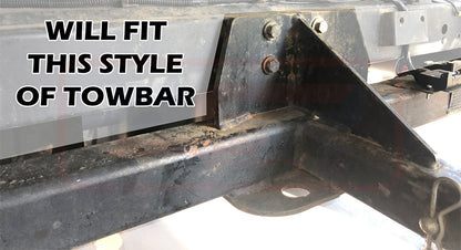 Nissan Patrol GQ-GU Coil Cab Rear Winch Cradle with Carbon Winches CW-12K