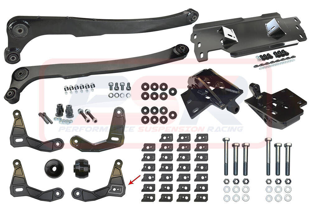 Nissan Patrol GQ-GU Wizard Flex Pro Hybrid Long Arm Kit - SUITS RD2.8 MANUAL - SWAY BAR - ABS