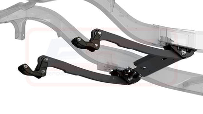 Nissan Patrol GQ-GU Wizard Flex Pro Hybrid Long Arm Kit - SUITS RD2.8 MANUAL - SWAY BAR - ABS