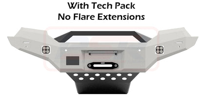 Ford Ranger PX MK2 8/15-7/18 Ambush Customer Painted Sheet Metal Hoop Bar, Infill (No Body Lift), Guards, Std Silver Fairlead, Tech, Kut Snake Ext